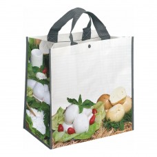 0973 MILEKO -BORSA SHOPPING FORMAGGI DIMENSIONI CM.35 X35 X22
