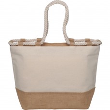 0997 CAPRI - BORSA MARE CANVAS  DIMENSIONI CM.34 X52 X17