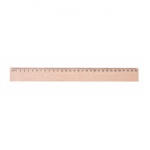 2139 RIGO - RIGHELLO IN LEGNO 30 CM
