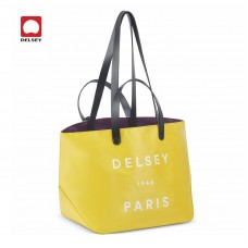 4307 ELYSE SMALL - BORSA TOTE IN PVC E PELLE DELSEY