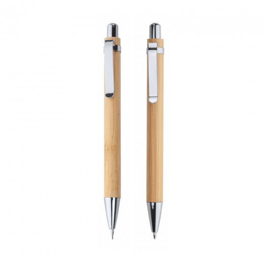 5575 SET PENNA E MATITA BAMBOO
