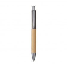 5648 HENRY - PENNA SFERA IN BAMBOO E METALLO IN ASTUCCIO