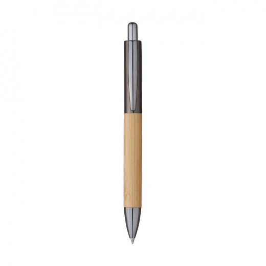 5648 HENRY - PENNA SFERA IN BAMBOO E METALLO IN ASTUCCIO