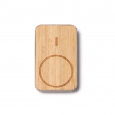 6107 OREGOR - POWER BANK IN BAMBOO E FIBRA DI FRUMENTO
