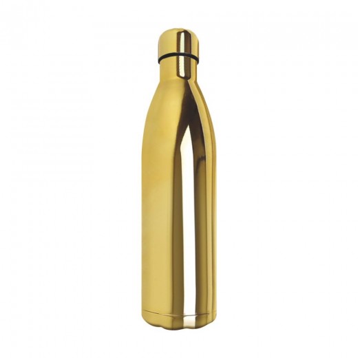 8701 GOLD 750 - BORRACCIA TERMICA 750 ML ACCIAIO 304 DOPPIA PARETE COLORE ORO