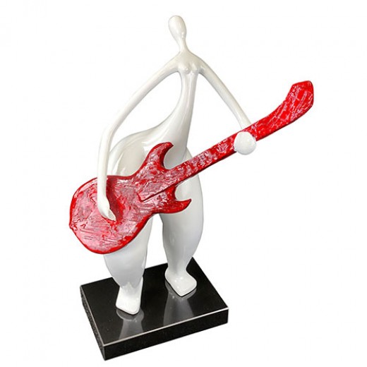 A489 RAGAZZO CON LA CHITARRA-OGGETTO DECORATIVO