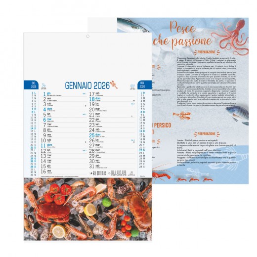 B040 - CALENDARIO  PESCE B040 - CALENDARIO  PESCE