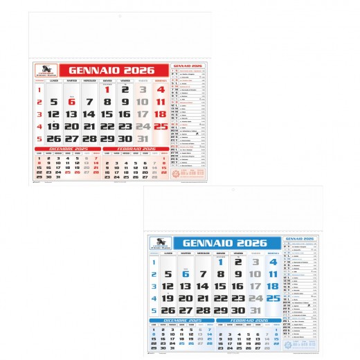 E004 - CALENDARIO AMERICANO