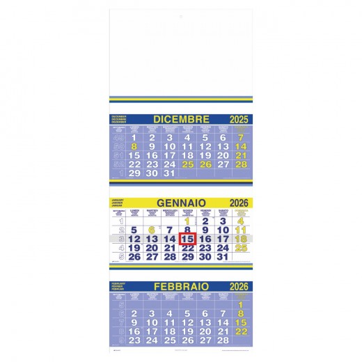 F001 - CALENDARIO TRITTICO