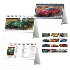 H014 -CALENDARIO DA TAVOLO AUTO SPORTIVE