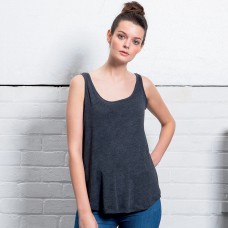 WOMEN'S LOOSE FIT VEST 100%C