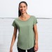 WOMEN'S LOOSE FIT TEE 100%C