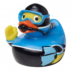 SQUEAKY DUCK, DIVER 100%PVC
