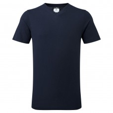 T-SHIRT IN COTONE CON SCOLLO A V B197