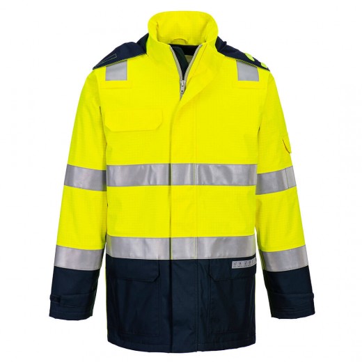 GIACCA BIZFLAME RAIN+ HI-VIS LIGHT ARC  FR605