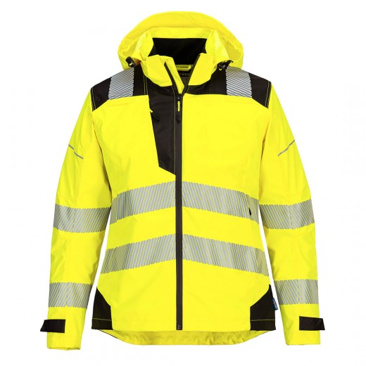GIACCA PW3 ANTIPIOGGIA DONNA HI-VIS PW389