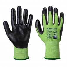 GUANTO ANTI TAGLIO NITRILE FOAM - VERDE A645