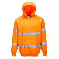 FELPA CON CAPPUCCIO HI-VIS B304