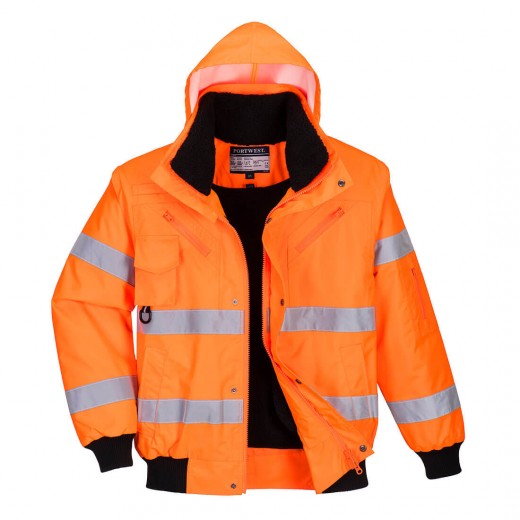 BOMBER 3 IN 1 HI-VIS C467