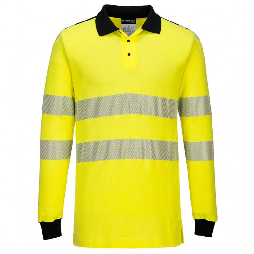 POLO AD ALTA VISIBILITA' IGNIFUGA TRIVALENTE WX3 FR702