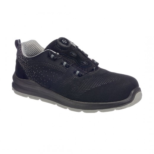 SCARPA SPORTIVA CON LACCI DI SICUREZZA TRAINER KNIT S1P FT08