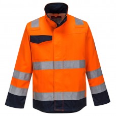 GIACCA MODAFLAME RIS ARANCIO/NAVY PENTAVALENTE MV35