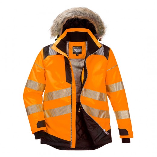 GIACCA INVERNALE PARKA PW3 HI-VIS PW369