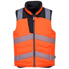 PW3 GILET IMBOTTITO REVERSIBILE HI-VIS PW374