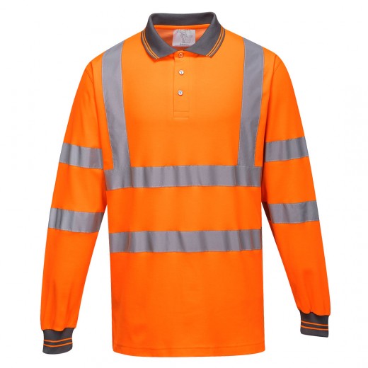 POLO MANICHE LUNGHE COTTON COMFORT HI-VIS S271