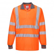 POLO MANICHE LUNGHE HI-VIS S277