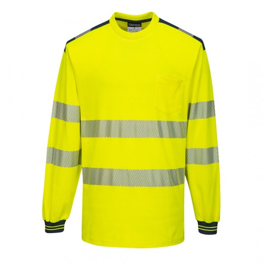 PW3 T-SHIRT MANICA LUNGA HI-VIS T185