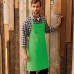 COTTON BIB APRON 100%C