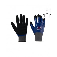GUANTO POLIESTERE / NITRILE DOPPIA SPALMATURA ANTISCIVOLO X-GLOVE XGLOVE X GLOVE GUANTI GGC021