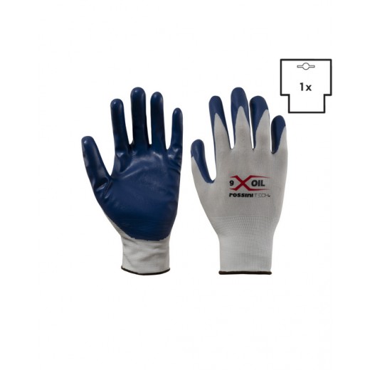 GUANTO POLIESTERE / NITRILE LISCIO X-GLOVE XGLOVE X GLOVE GUANTI GGC022