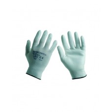 GUANTO NYLON/POLIURETANO BIANCO GGU016