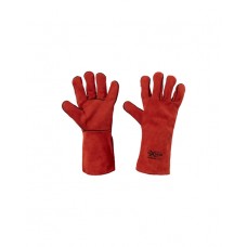 GUANTO ANTICALORE SALDATORE, PELLE CROSTA, TUTTO FODERATO, CUCITURE KEVLAR ?  X-GLOVE XGLOVE X GLOVE GUANTI GU111
