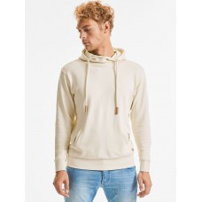 PURE ORGANIC HIGH COLLAR HOODED SWEAT JE209M