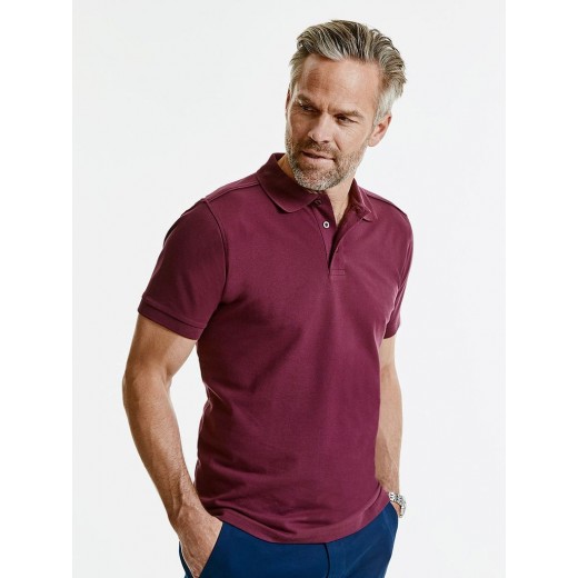 MEN'S TAILORED STRETCH POLO JE567M