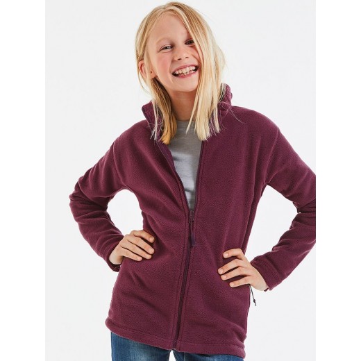 CHILDREN'S FULL ZIP OUTDOOR FLEECE JE8700B