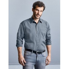 MEN'S LONG SLEEVE POLYCOTTON POPLIN SHIRT JE934M