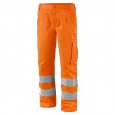 PANTALONI HV POL/COT + TASCA 1580X