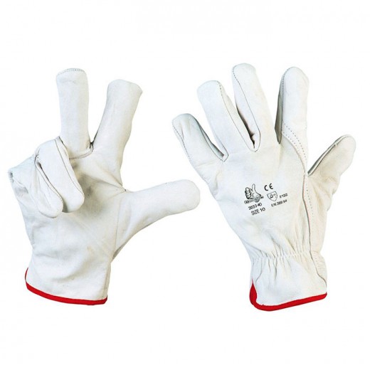 GUANTO FIORE BIANCO FELPATO SUPER 303340S