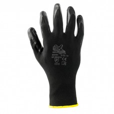 GUANTO POLIESTERE NITRILE NERO 3094NTE