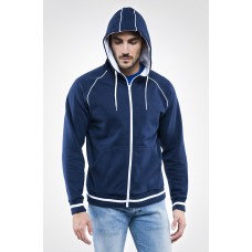 FELPA ENJOY FULL ZIP CON CAPPUCCIO E0510