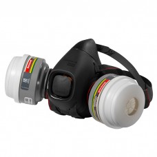 SEMIMASCHERA HM500 TAGLIA L HM501BL