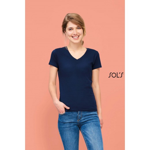 T-SHIRT DONNA SCOLLO A «V» IMPERIAL V WOMEN 02941