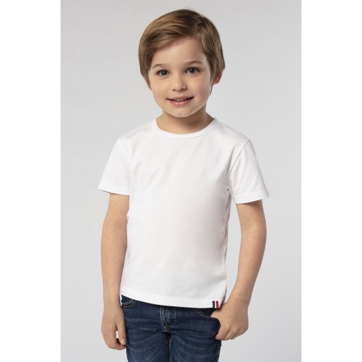 T-SHIRT BAMBINO GIROCOLLO MADE IN FRANCE LOU 03274