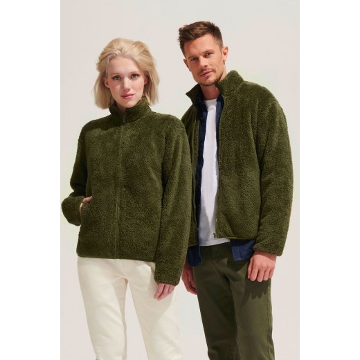GIACCA PILE UNISEX FULL ZIP FINCH 04022