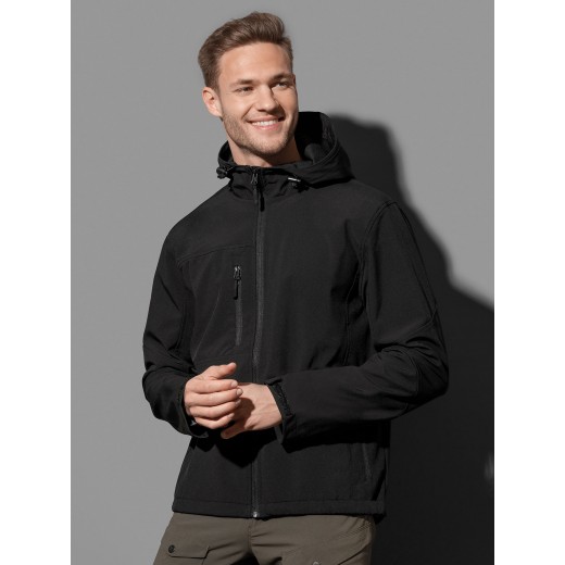 ACTIVE SOFTEST SHELL HOODED JACKET ST5240