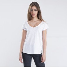 MAGLIA DONNA FIAMMATA SCOLLATURA V IT674